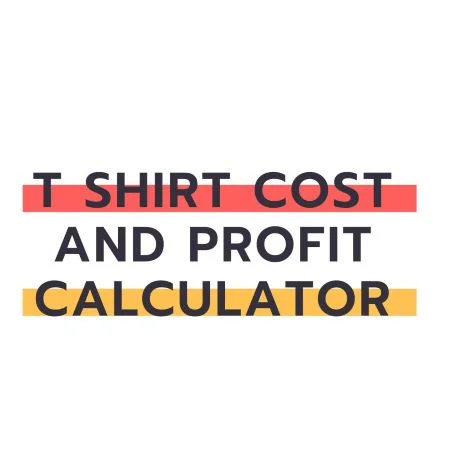 t shirt cost and profit calculator