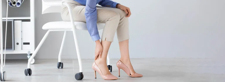 women wearing skin color pant