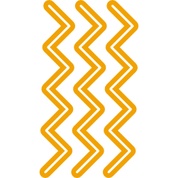zigzag lines in side view position copy
