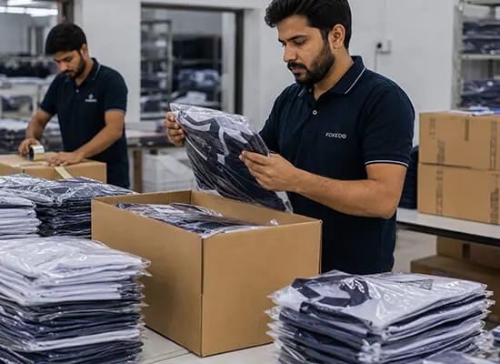 Packing and shipment inspection
